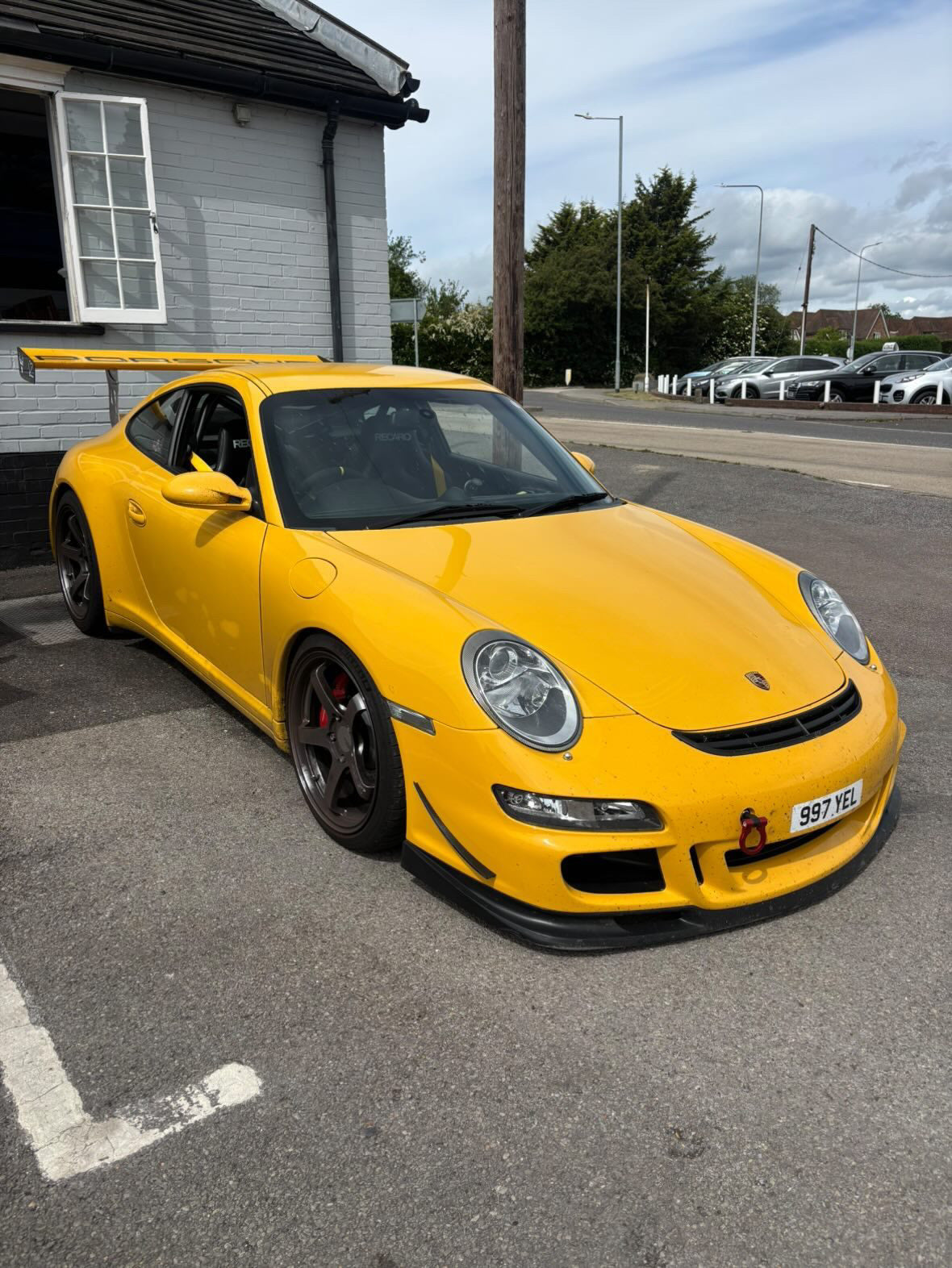 Porsche 997 aero canards