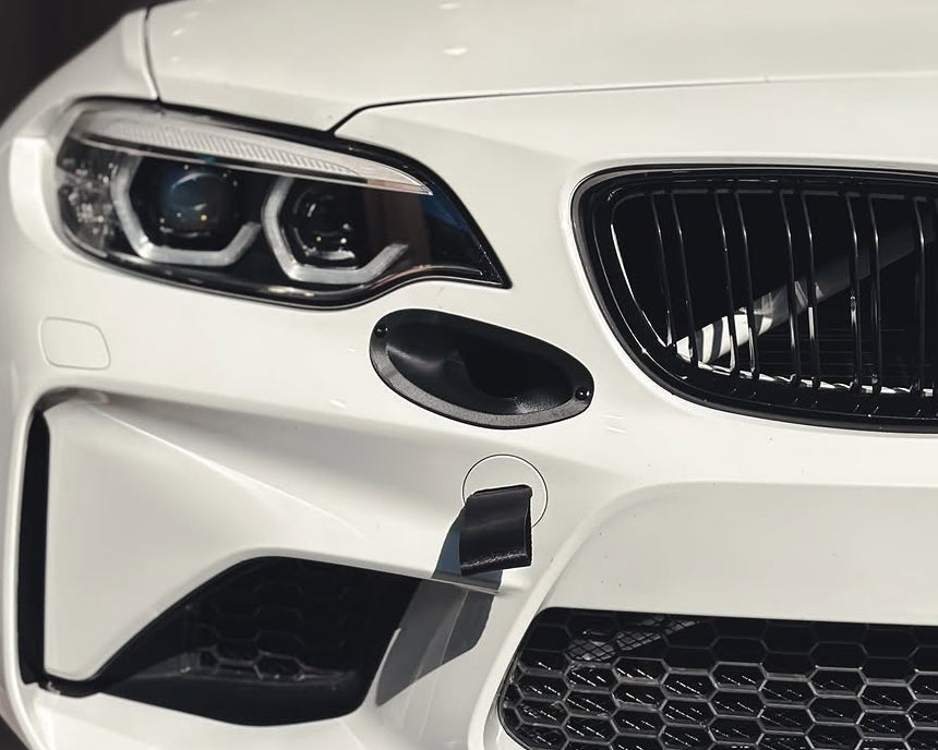 BMW OG M2 racing bumper ducts