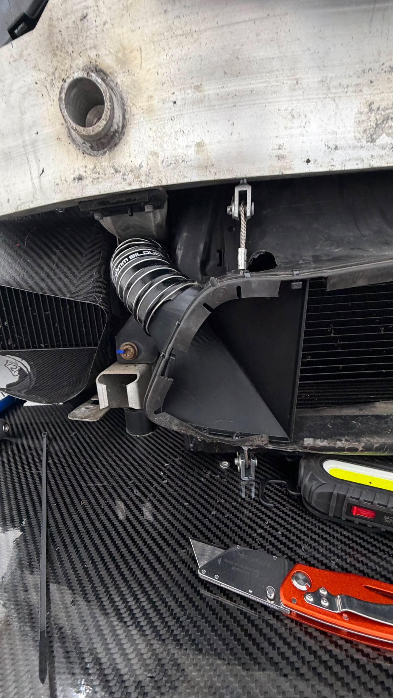 BMW F8X Lower Grille Duct