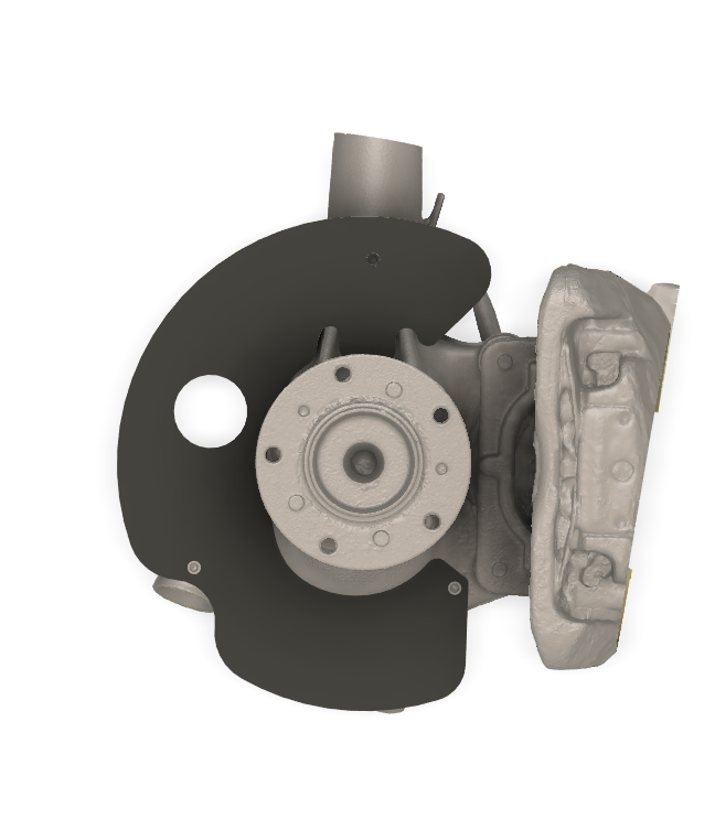 BMW E9X M Backing plates